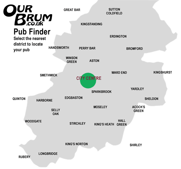 OurBrum Birmingham PubFinder Map Newtown Bartons Arms